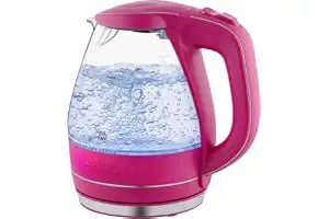 OVENTE 1.5L Glass Electric Kettle Water Boiler