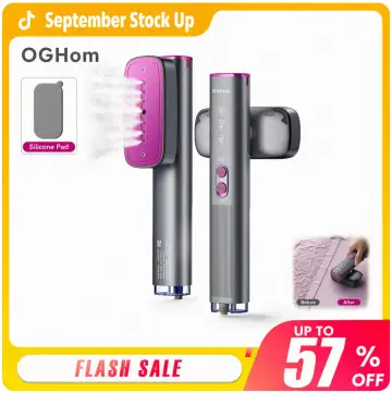 OGHom dual-voltage travel steamer