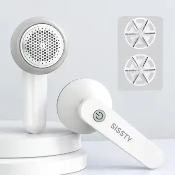 [Christmas gift] Rechargeable Fabric Shaver with 2 Replaceable Stainless Steel 6-Leaf Blades(1 Free Extra Incl