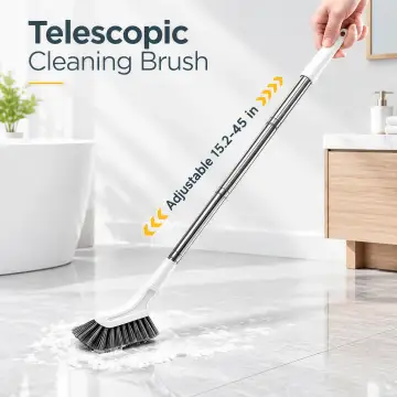 Adjustable Length Stainless Steel Telescopic Crevice Cleaning Brush